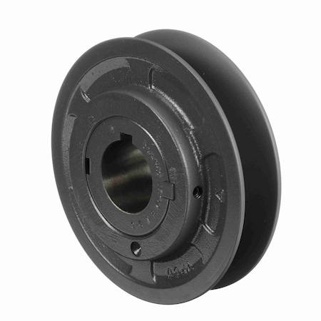 Browning 1 Groove Cast Iron Finish Bore Fhp Variable Pitch Sheave, 1VP60X 1 5/8 1VP60X 1 5/8
